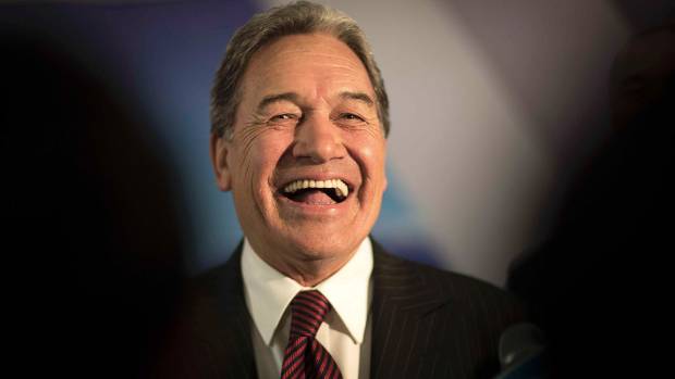 Rt Hon Winston Peters, Leader of New Zealand First Party.