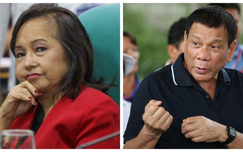 Gloria Arroyo and Rodrigo Duterte montage