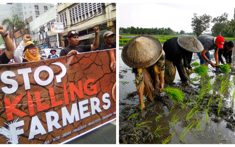 Stop killing farmers protest photo