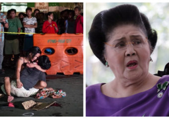 Drug war casualty and Imelda Marcos