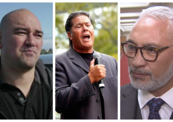 Elliot Ikilei, Brian Tamaki and Alfred Ngaro