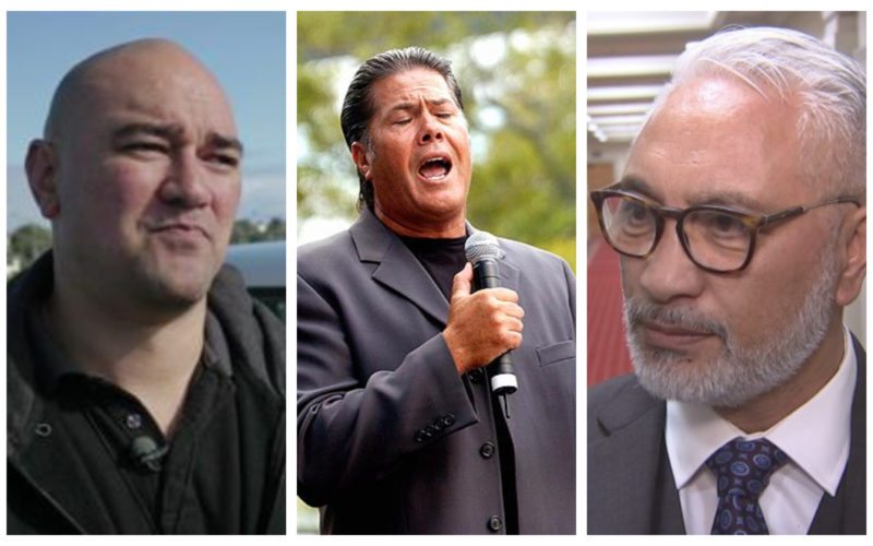 Elliot Ikilei, Brian Tamaki and Alfred Ngaro