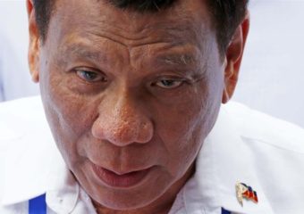 Rodrigo Duterte close-up