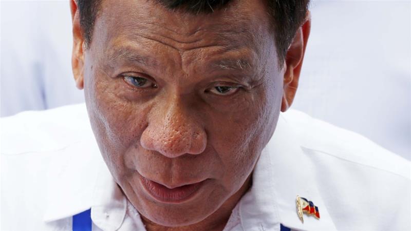 Rodrigo Duterte close-up