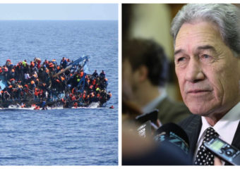 Winston Peters refugee boats