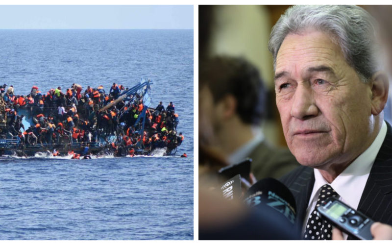 Winston Peters refugee boats