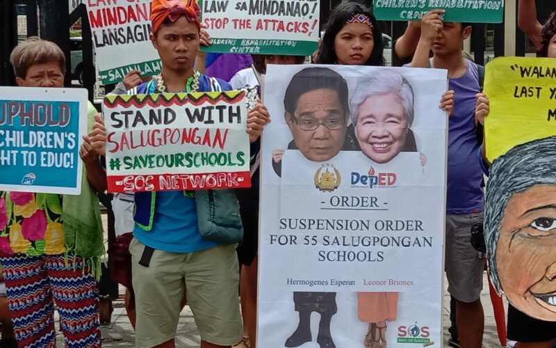 Save our Schools Network protest