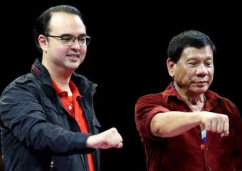 Alan Peter Cayetano and Rodrigo Duterte