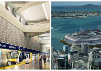 Auckland City Rail Link and Bledisloe Stadium