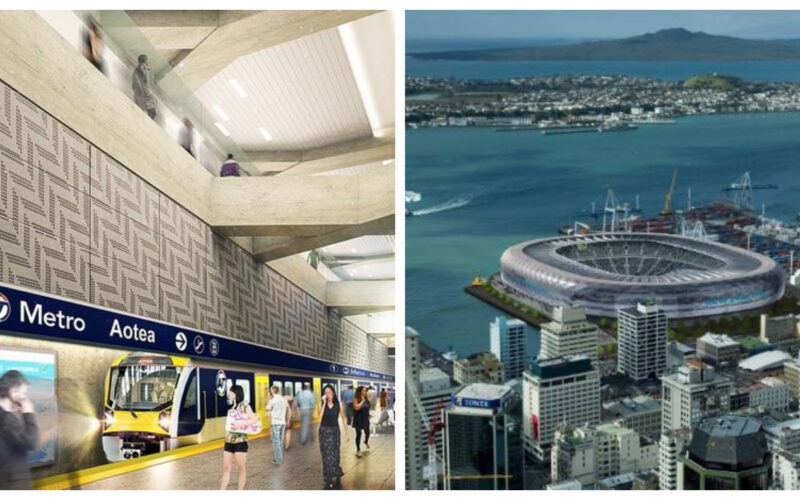 Auckland City Rail Link and Bledisloe Stadium