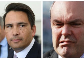 Simon Bridges Steven Joyce collage
