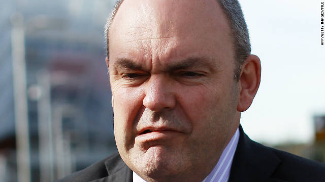 Steven Joyce cringing