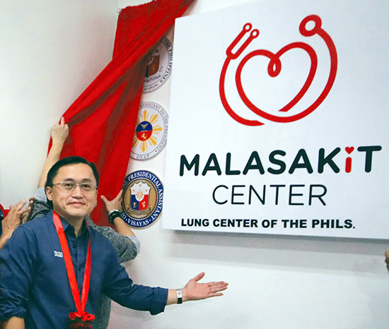 Senator Bong Go Malasakit Center