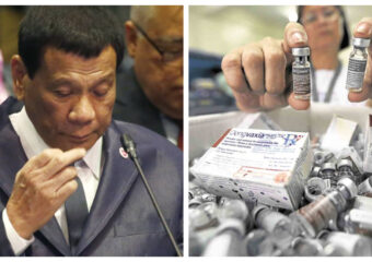 Dengvaxia vaccine Rodrigo Duterte collage