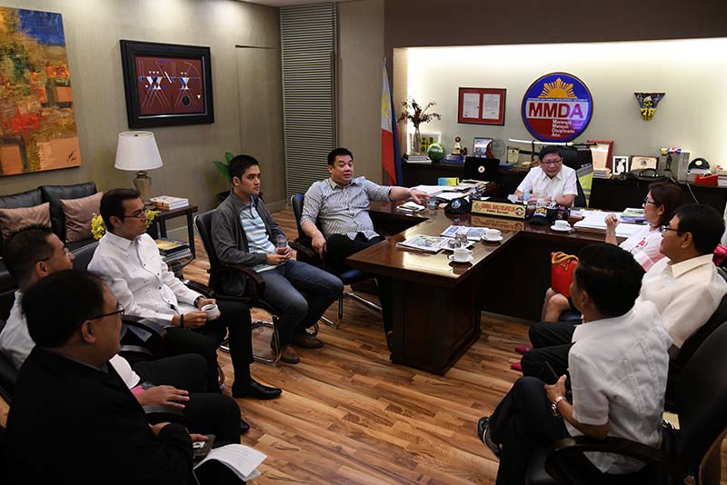 Metro Manila council with MMDA officials