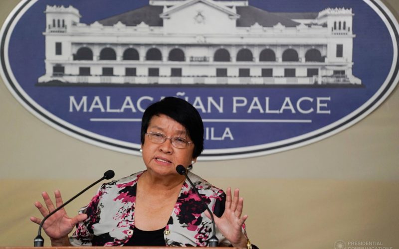 Judy Taguiwalo Malacanang Palace