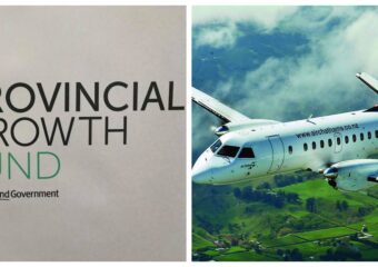 Collage of Provincial Growth Fund Air Chathams
