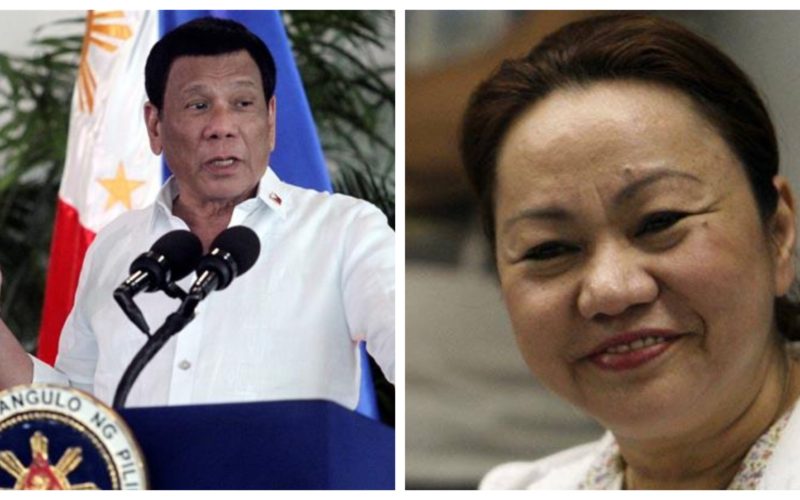 Rodrigo Duterte Janet Napoles pork barrel