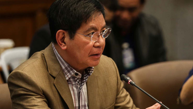 Philippine Senator Panfilo Ping Lacson by Lyn Rillon for Philippine Daily Inquirer