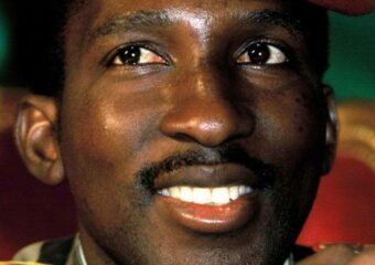 Thomas Sankara close-up image