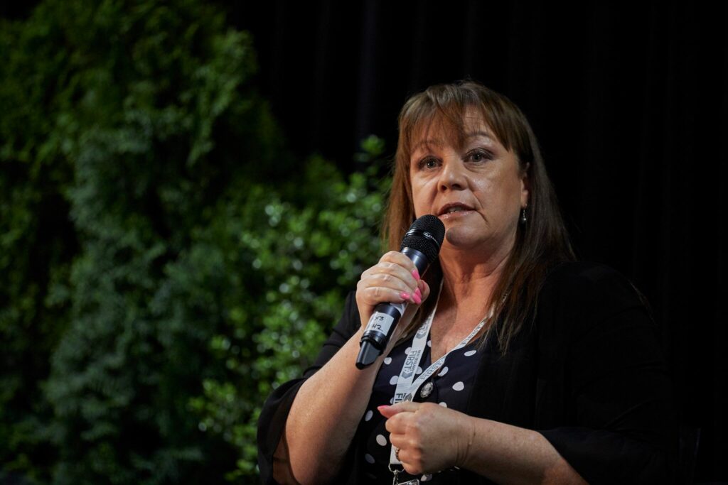 Jenny Marcroft MP speaking