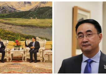 Simon Bridges meeting with CCP Guo Shengkun and Jian Yang National Party