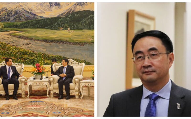 Simon Bridges meeting with CCP Guo Shengkun and Jian Yang National Party