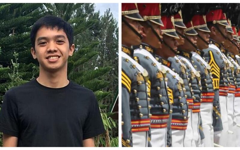 Cadet Darwin Dormitorio Philippine Military Academy