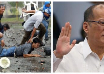 Hacienda Luisita Massacre Benigno Noynoy Aquino III photo collage