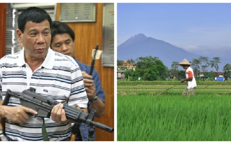 Rice Tariffication Law Rodrigo Duterte Philippine rice farmers