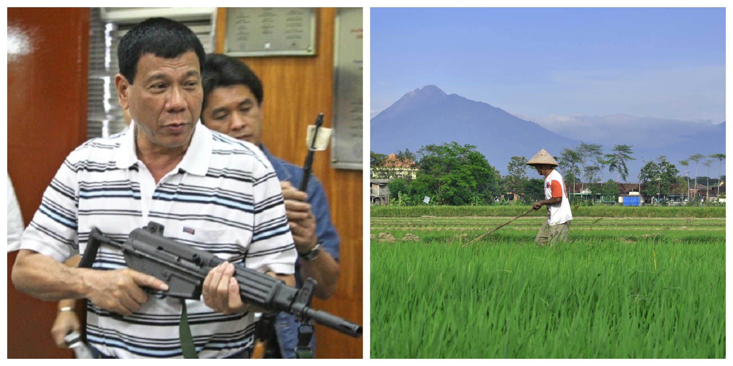 Rice Tariffication Law Rodrigo Duterte Philippine rice farmers