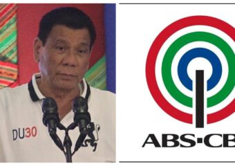Rodrigo Duterte ABS-CBN collage