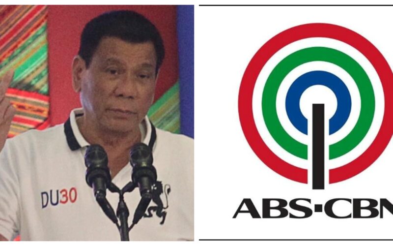 Rodrigo Duterte ABS-CBN collage