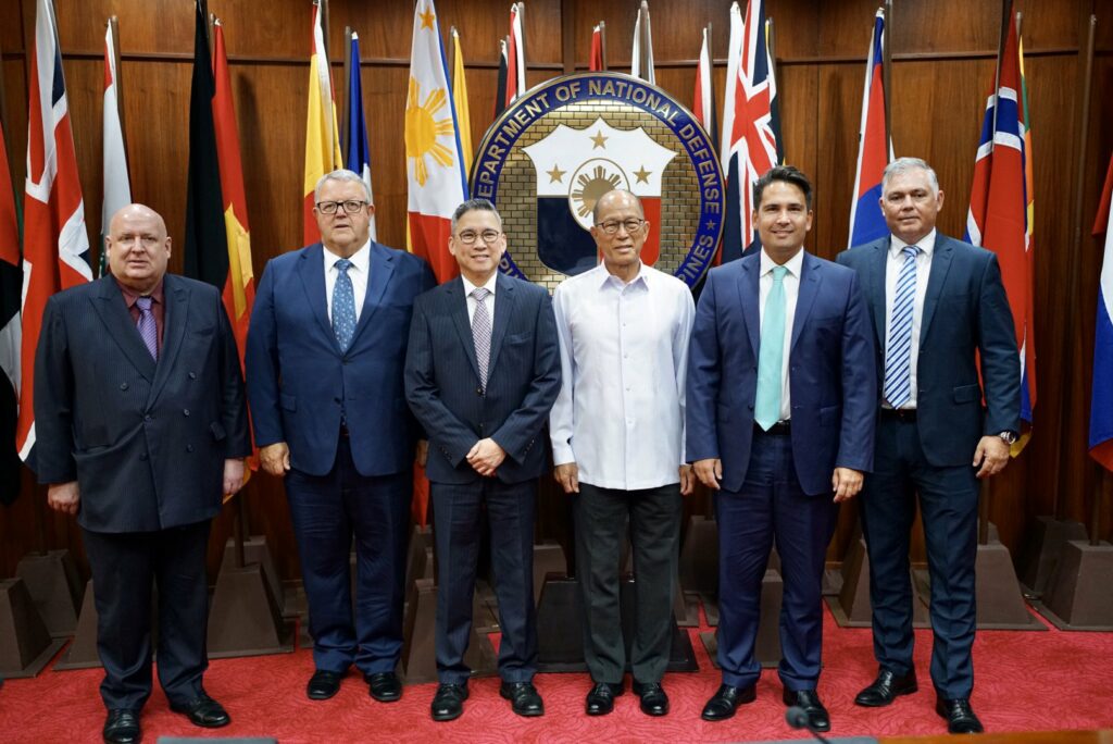 National MPs with Delfin Lorenzana in Manila