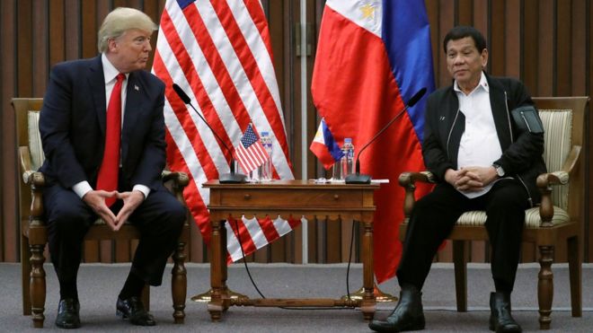 Donald Trump Rodrigo Duterte meeting Manila