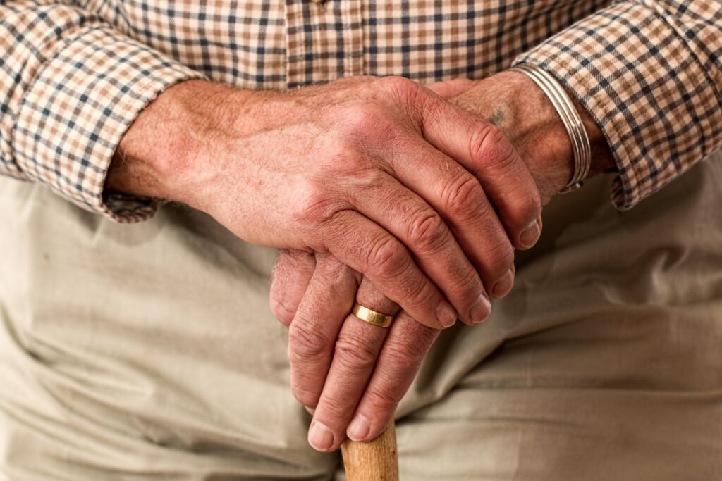 Stock photo Elderly