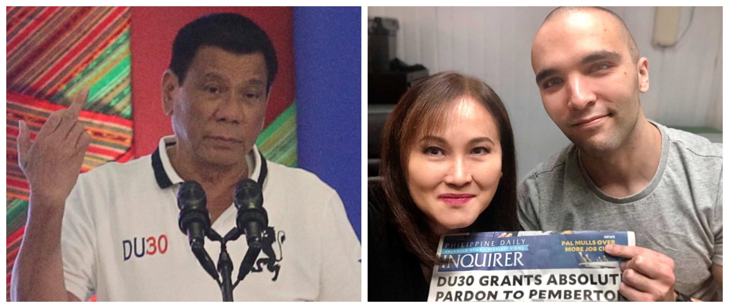 Rodrigo Duterte Joseph Scott Pemberton Rowena Garcia-Flores