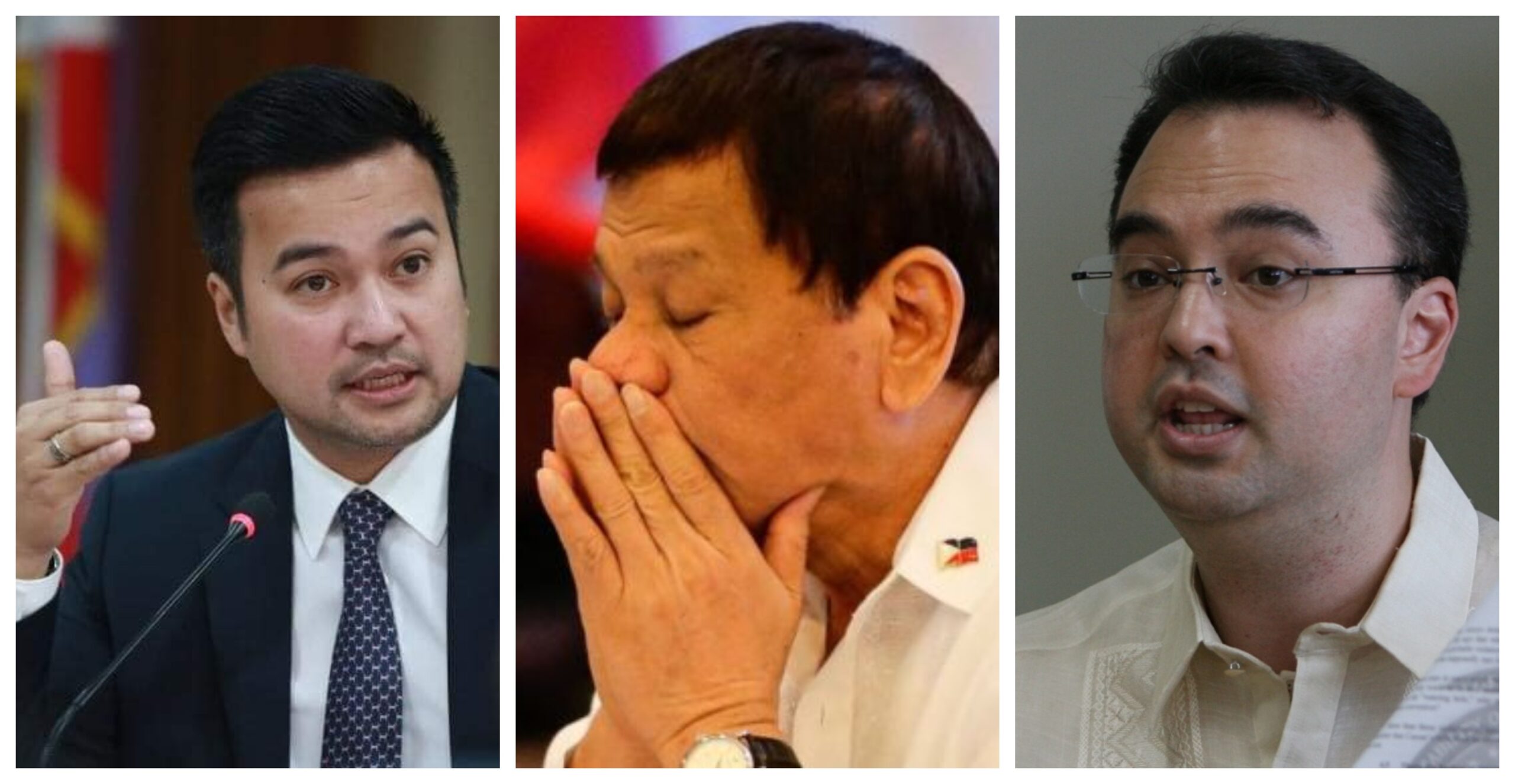 Lord Allan Velasco Alan Peter Cayetano Rodrigo Duterte House of Representatives Philippines