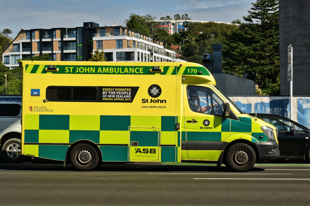 St John ambulance service New Zealand