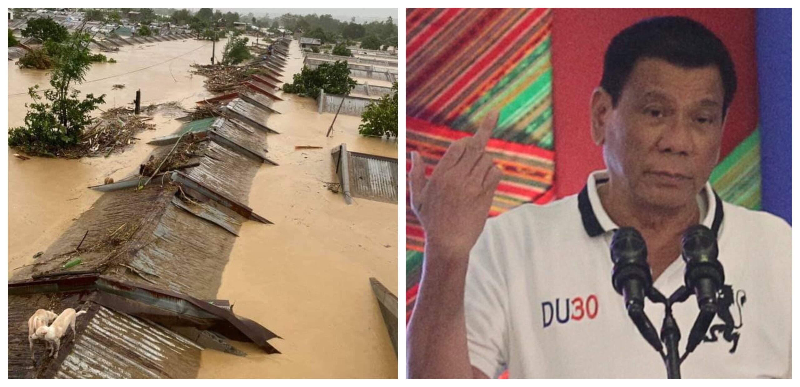 Rodrigo Duterte Typhoon Rolly Typhoon Ulysses calamity funds