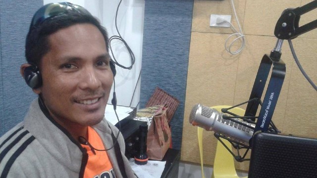 Dumaguete City radio commentator Cornelio "Rex" Pepino