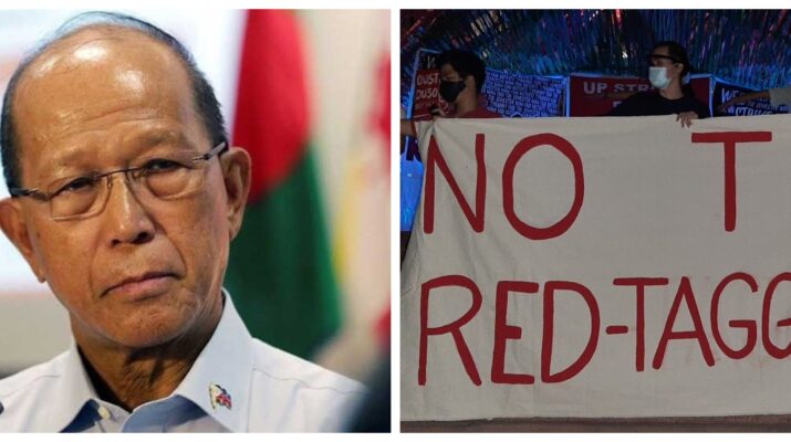 Delfin Lorenzana Armed Forces of the Philippines Red-Tagging University of the Philippines