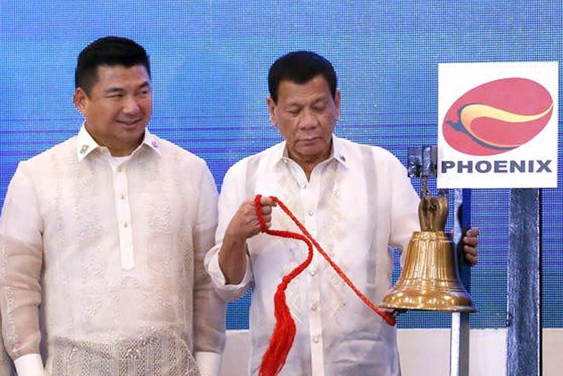 Dennis Uy Rodrigo Duterte Phoenix Petroleum Philippine Stock Exchange