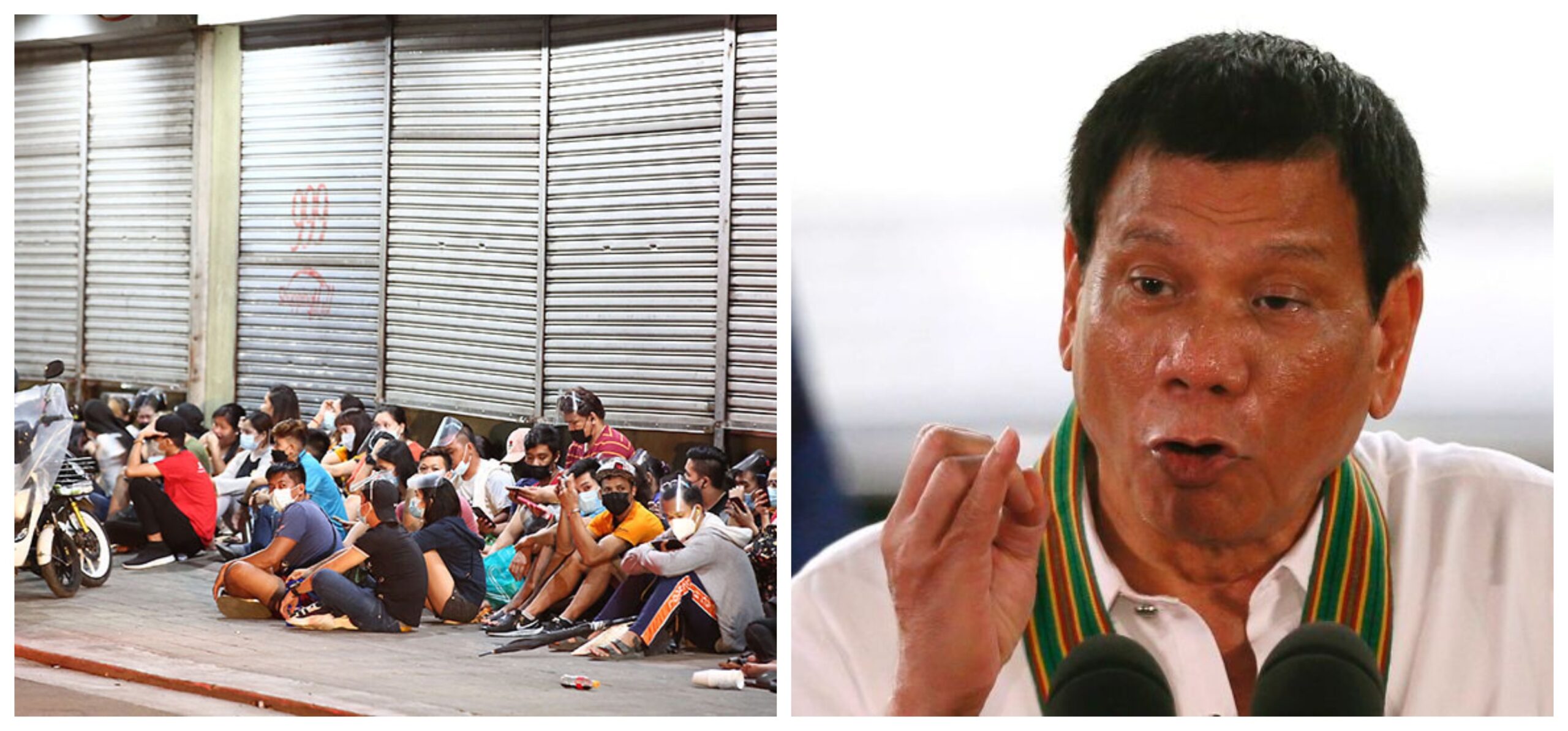 Rodrigo Duterte Manila Vaccination Isko Moreno