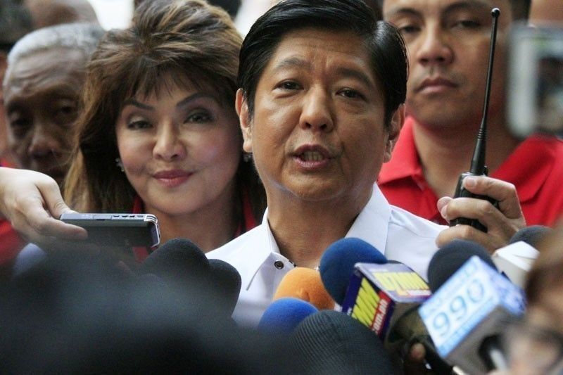 Bongbong Marcos Imee Marcos Edd Gumban Philstar