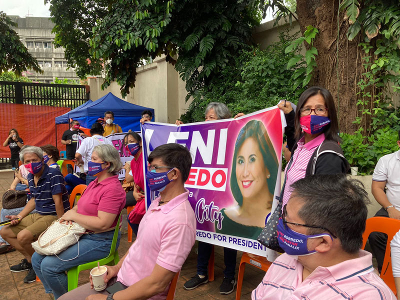 Leni Robredo supporters Halalan2022