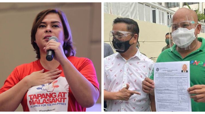 Sara Duterte Carpio Bato dela Rosa Halalan 2022 substitution