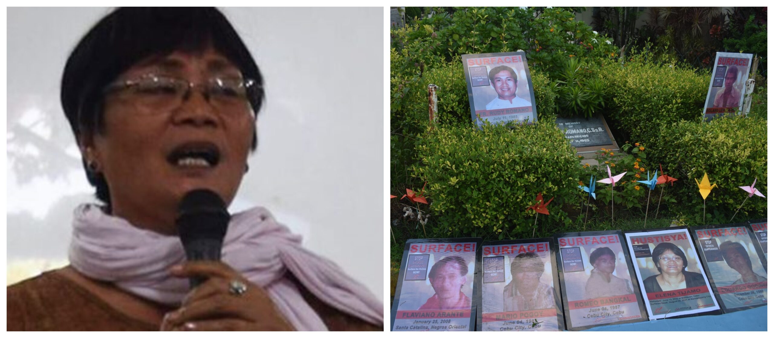 Elena Tijamo Bazoo de Jesus International Day of the Disappeared desaparecidos