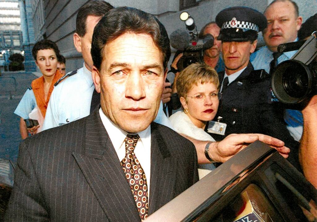 Photo of Winston Peters from 1996