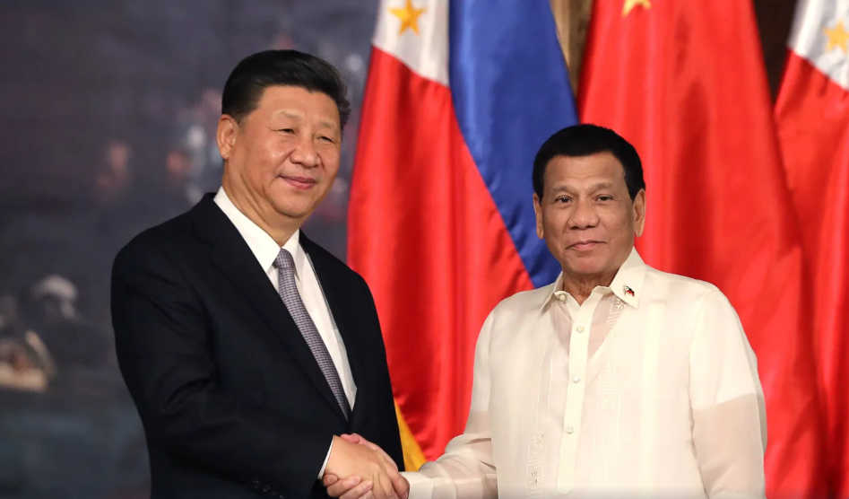 Rodrigo Duterte with Chinese president Xi Jinping - Malacañang File Photo